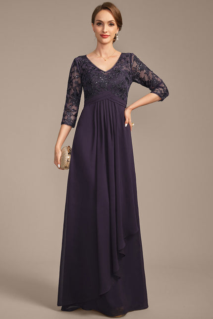 Robe Cérémonie Vaporeuse Nuit - gallery 3