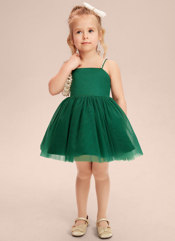 Robe Cérémonie Tulle Vert Émeraude - gallery 8