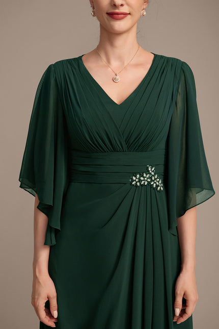 Robe Cérémonie Émeraude Élancée - gallery 7