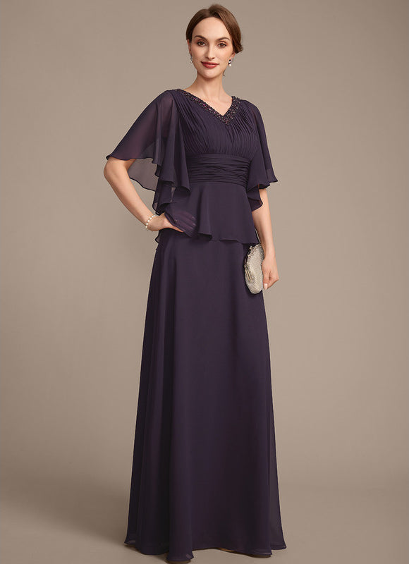 Robe Cérémonie Violette Fluide - gallery 4