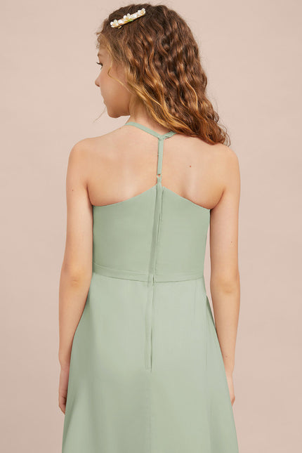 Robe Cérémonie Longue Vert Deau - gallery 6