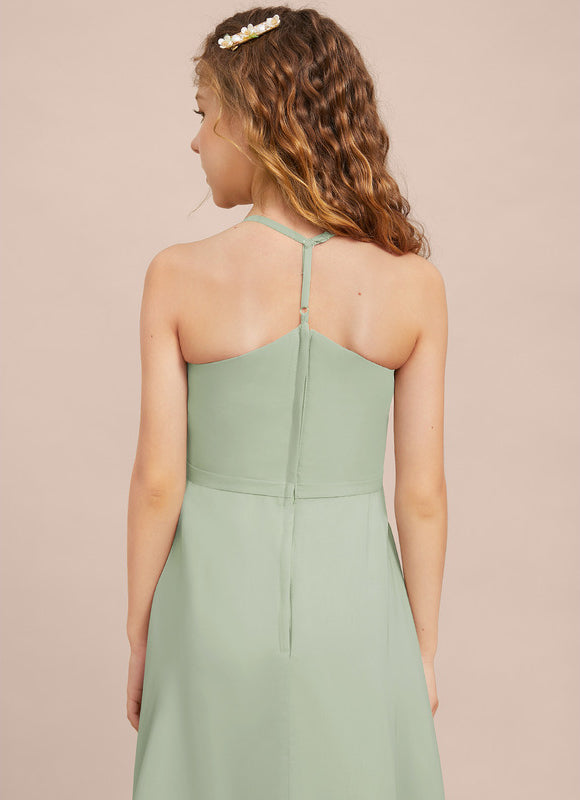Robe Cérémonie Longue Vert Deau - gallery 6