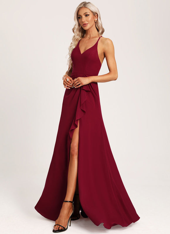 Robe Longue Ceremonie Femme - gallery 6