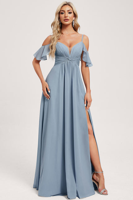 Robe Ceremonie Bleu Clair - gallery 2