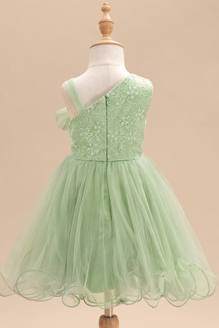 Robe Cérémonie Tulle Verte - gallery 4