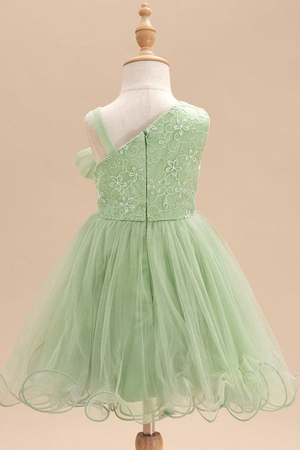 Robe Cérémonie Tulle Verte - gallery 4