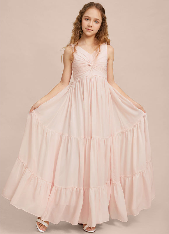 Robe Cérémonie Longue Vert Deau - gallery 3