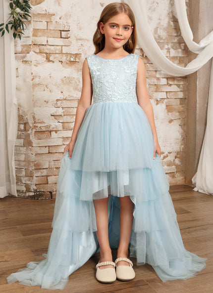 Robe Cérémonie Tulle Cascade