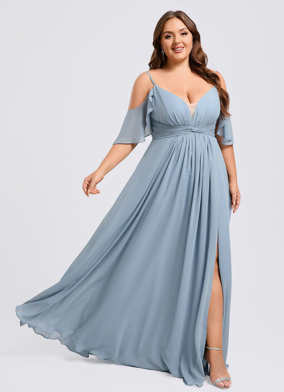 Robe Ceremonie Bleu Clair - gallery 5