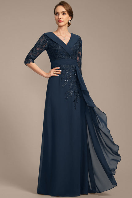 Robe Cérémonie Élégance Marine Raffinée - gallery 4