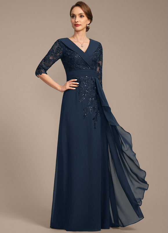 Robe Cérémonie Élégance Marine Raffinée - gallery 4