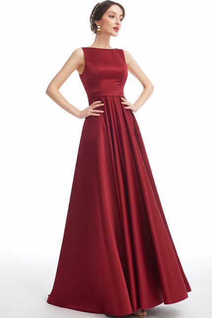 Robe Rouge Longue Ceremonie - gallery 3