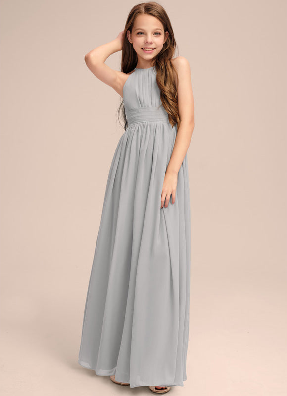 Robe Cérémonie Élégante Poudrée