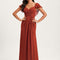 Robe Cérémonie Longue Volants Rose