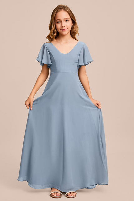 Robe Cérémonie Longue Vert Deau