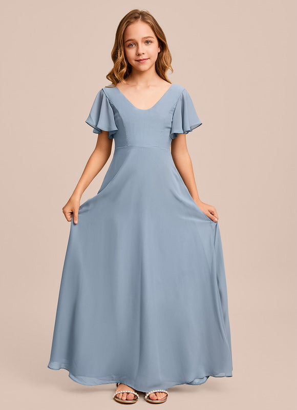 Robe Cérémonie Longue Vert Deau