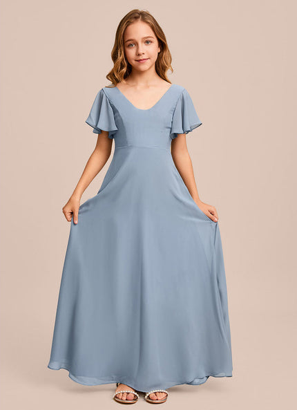 Robe Cérémonie Longue Vert Deau
