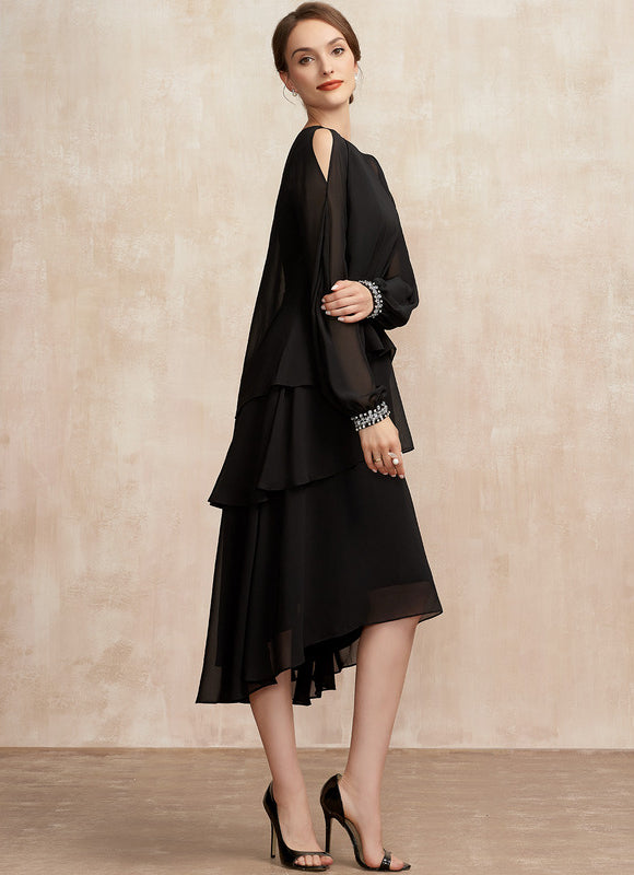 Robe Cérémonie Noire Aérienne - gallery 3