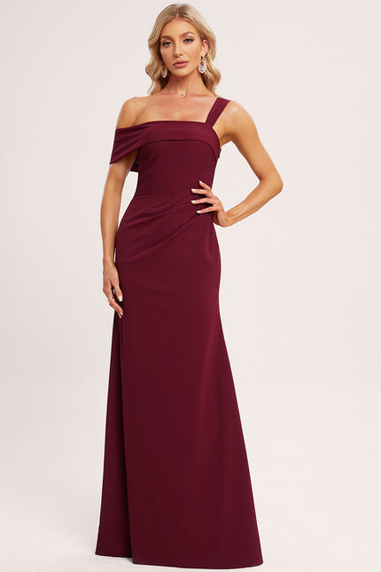 Robe Cérémonie Bordeaux Chic