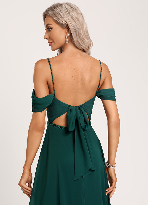 Robe Cérémonie Vague Émeraude - gallery 3