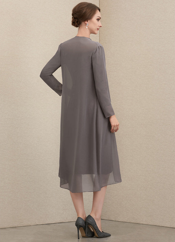Robe Cérémonie Gala Chic Argenté - gallery 3