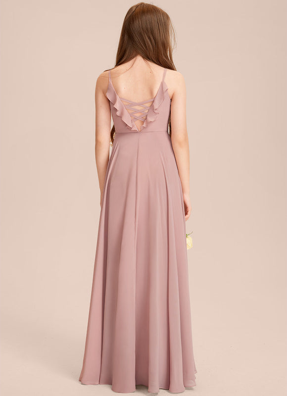 Robe Cérémonie Longue Vert Deau - gallery 5