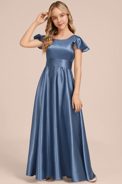 Robe Cérémonie Satin Fluide - gallery 2