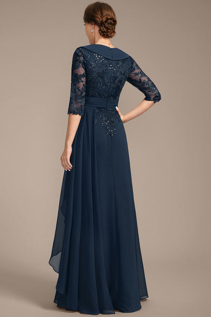 Robe Cérémonie Élégance Marine Raffinée - gallery 5