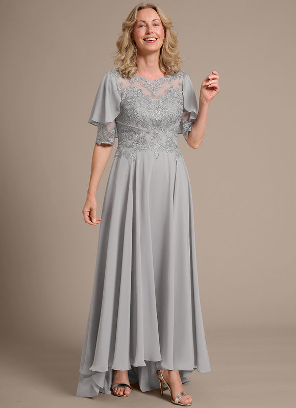 Robe Cérémonie Grise Délicate - gallery 6