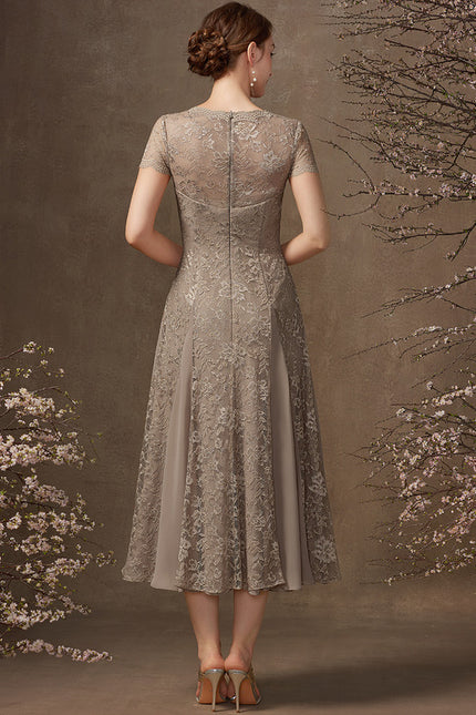 Robe Cérémonie Dentelle Marine - gallery 3
