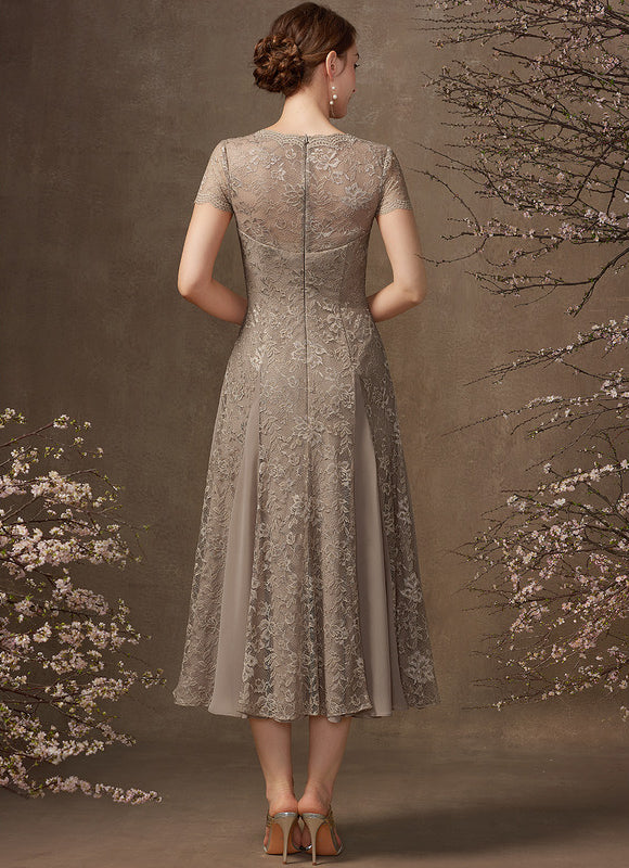 Robe Cérémonie Dentelle Marine - gallery 3