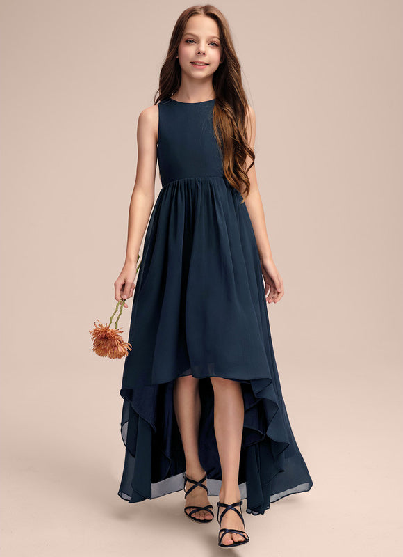 Robe Cérémonie Mousseline Marine