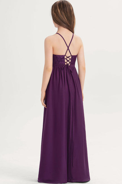 Robe Cérémonie Mousseline Améthyste - gallery 6