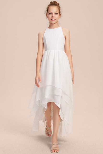 Robe Cérémonie Mousseline Marine - gallery 6