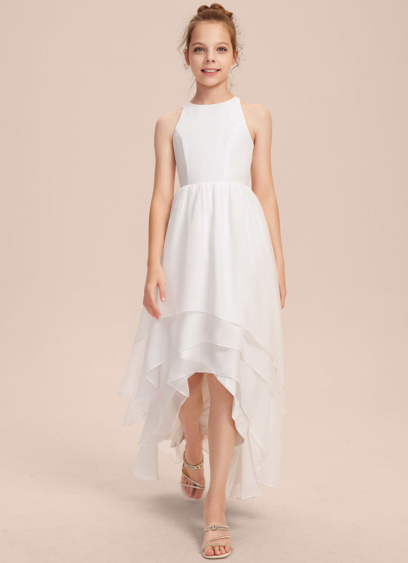 Robe Cérémonie Mousseline Marine - gallery 6