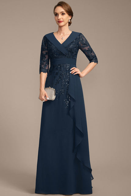 Robe Cérémonie Élégance Marine Raffinée - gallery 3