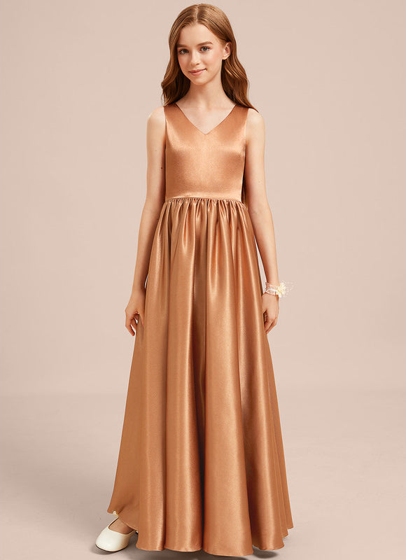 Robe Ceremonie Fille Beige - gallery 3