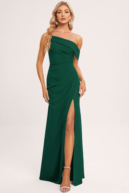 Robe Cérémonie Asymétrique Fluide - gallery 5