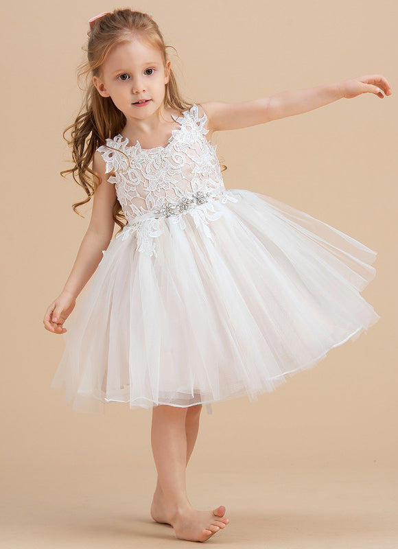 Robe Ceremonie Fille Broderie Anglaise