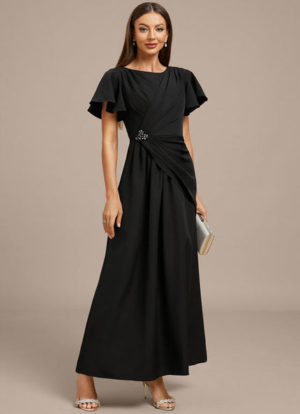 Robe Cérémonie Soirée Plissée