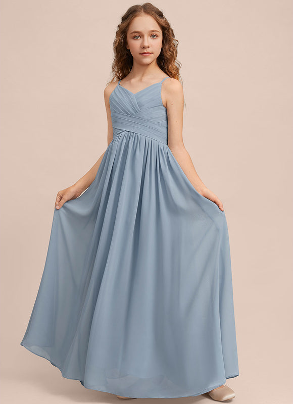 Robe Cérémonie Longue Vert Deau - gallery 1