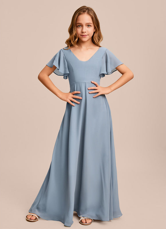 Robe Cérémonie Longue Vert Deau - gallery 2