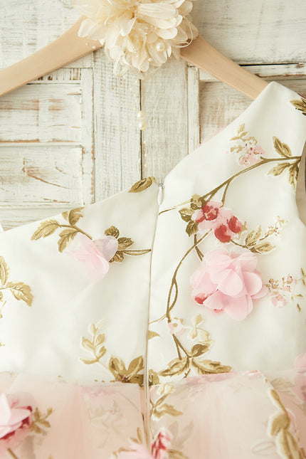 Robe Cérémonie Fleurs Poudrées - gallery 2