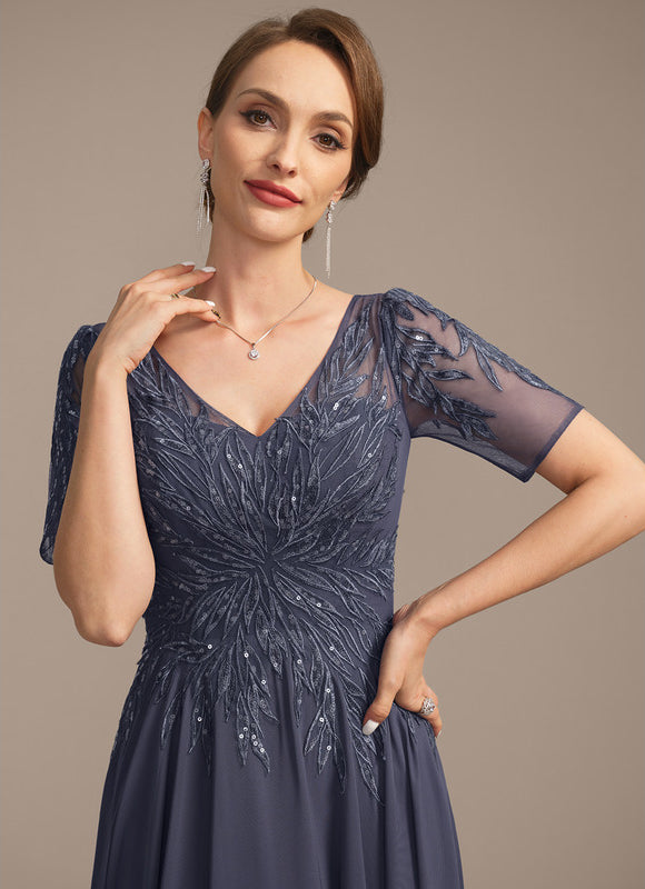 Robe Cérémonie Dentelle Perles - gallery 2