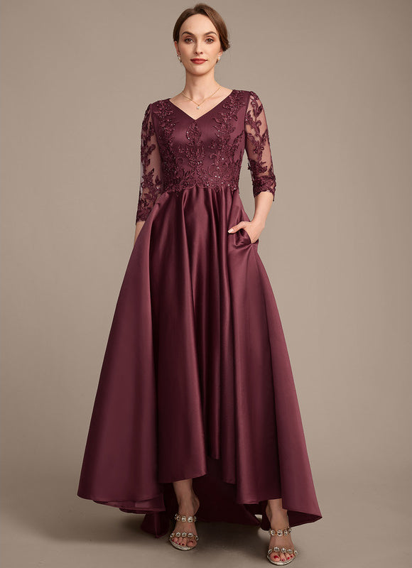 Robe Cérémonie Élégance Pourpre Scintillante - gallery 3