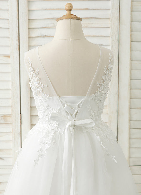 Robe Cérémonie Tulle Navy Floral - gallery 8