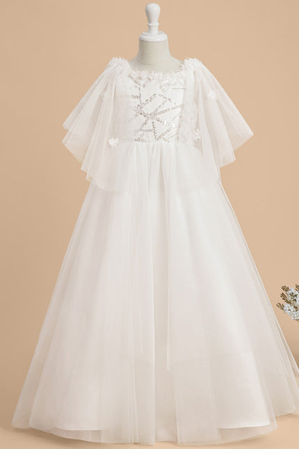 Robe Cérémonie Tulle Nuptiale