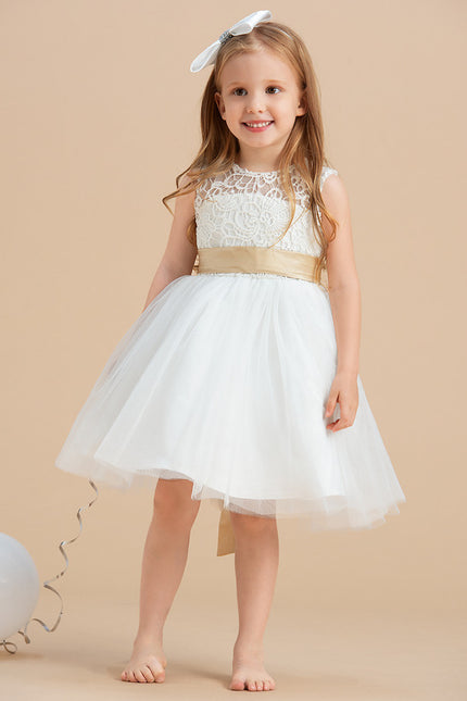 Robe Cérémonie Enchantement Écru - gallery 4
