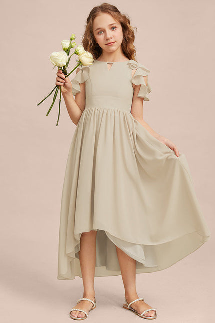 Robe Cérémonie Mousseline Marine - gallery 1