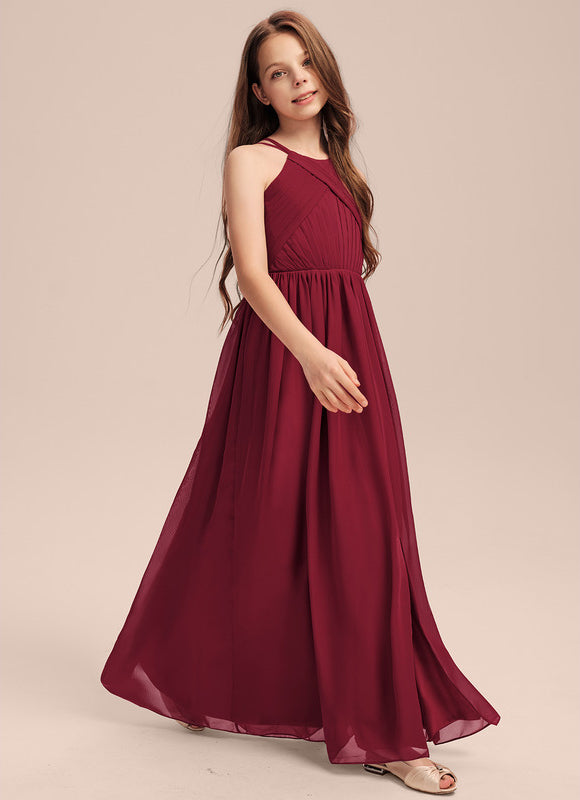 Robe Cérémonie Longue Plissée - gallery 4